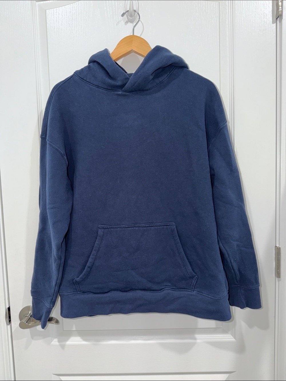 Wild Fable Classic Navy Hooded Sweatshirt - size medium loungewear